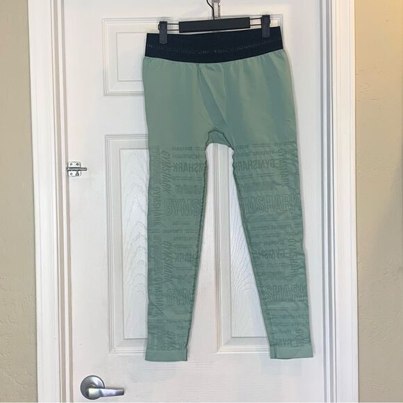 Gymshark Vision Leggings Seafoam Green Size XL - Picture 6 of 7